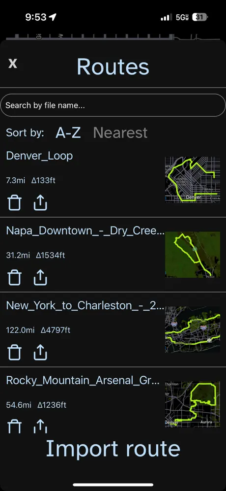 Hootcycle App Screenshot 2